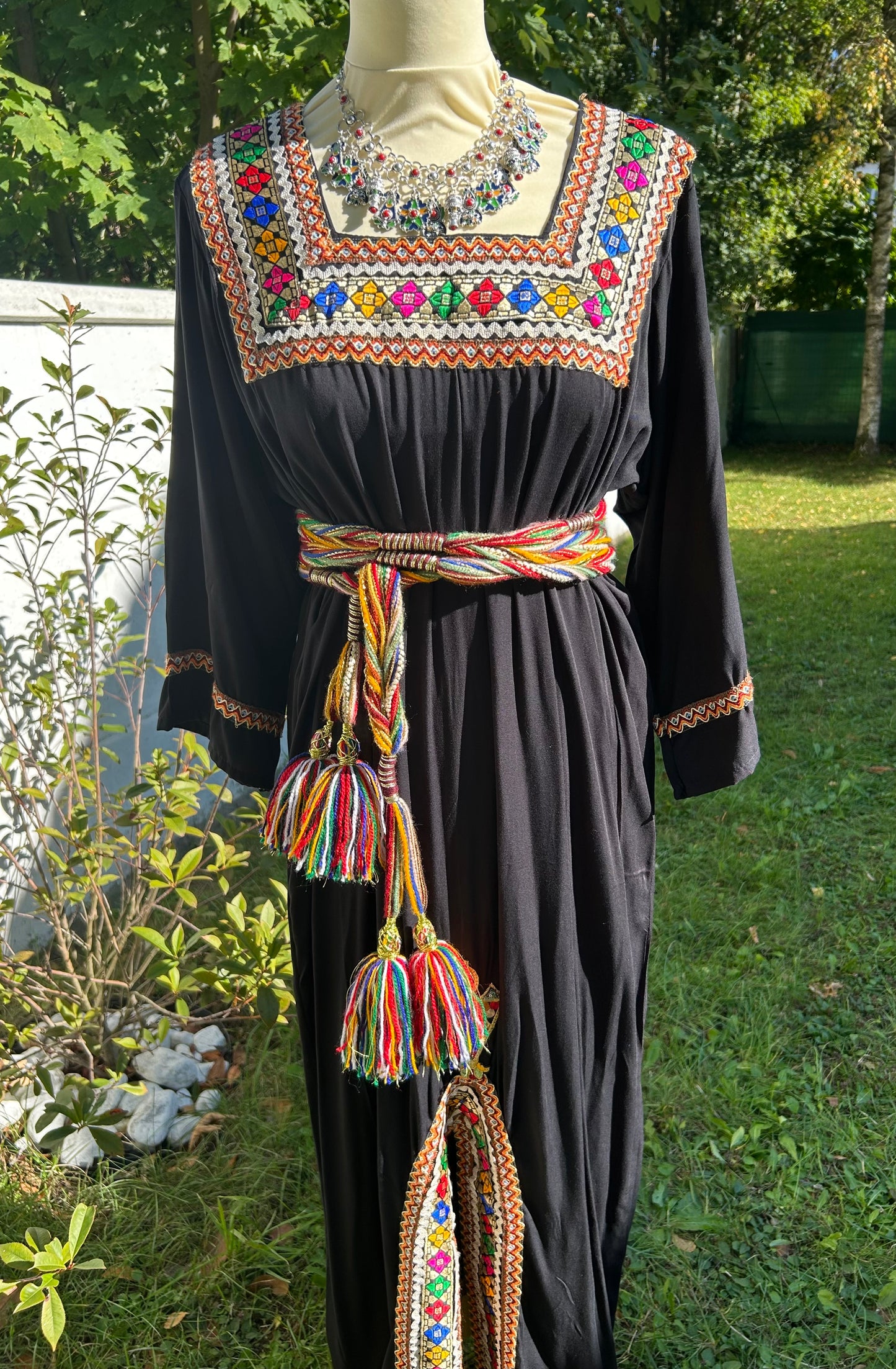 Robe kabyle manches longues