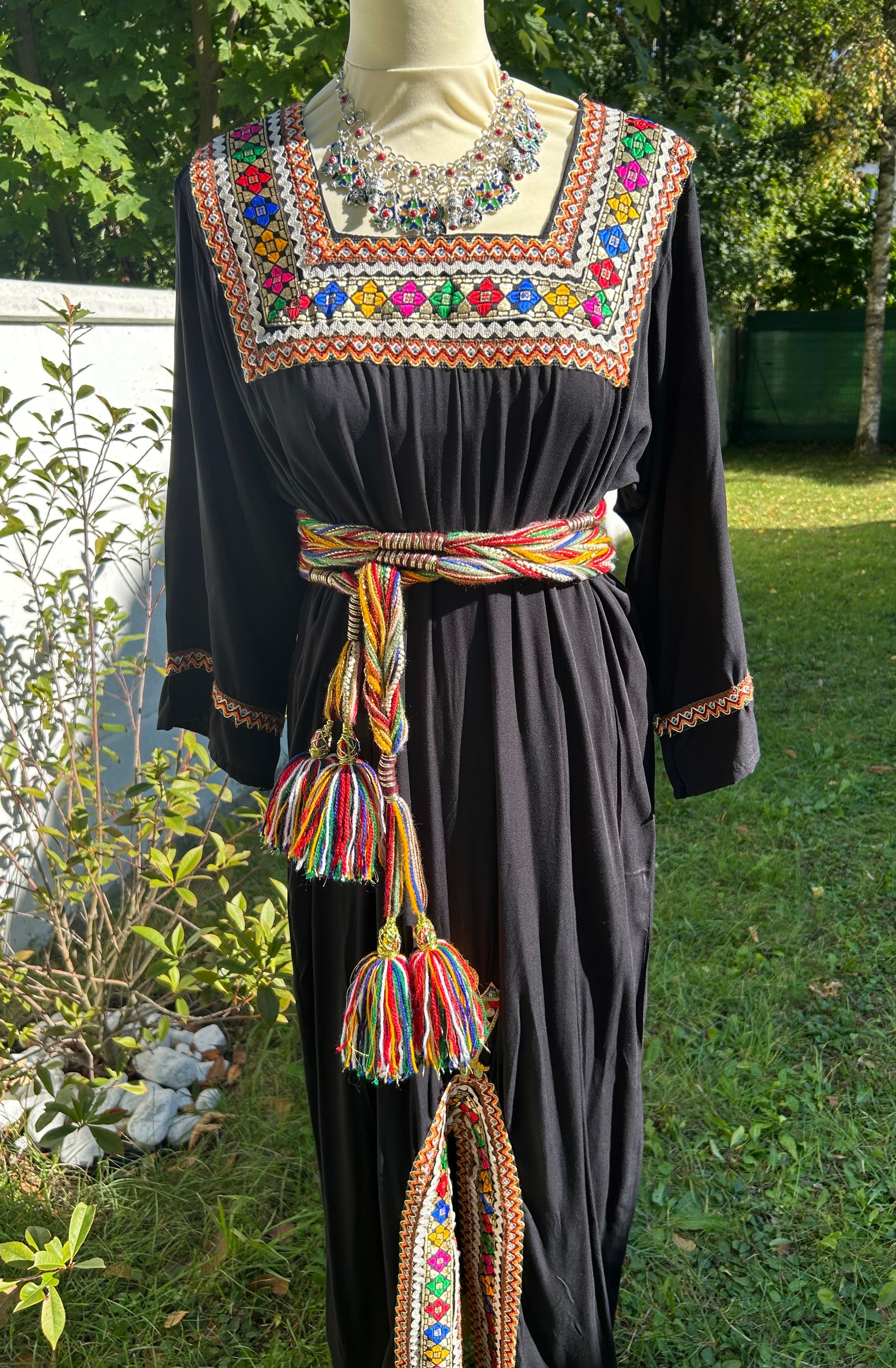 Robe kabyle manches longues