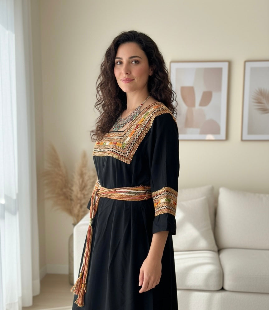 Robe kabyle noire