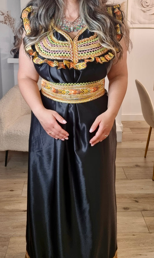 Robe kabyle fête noire 