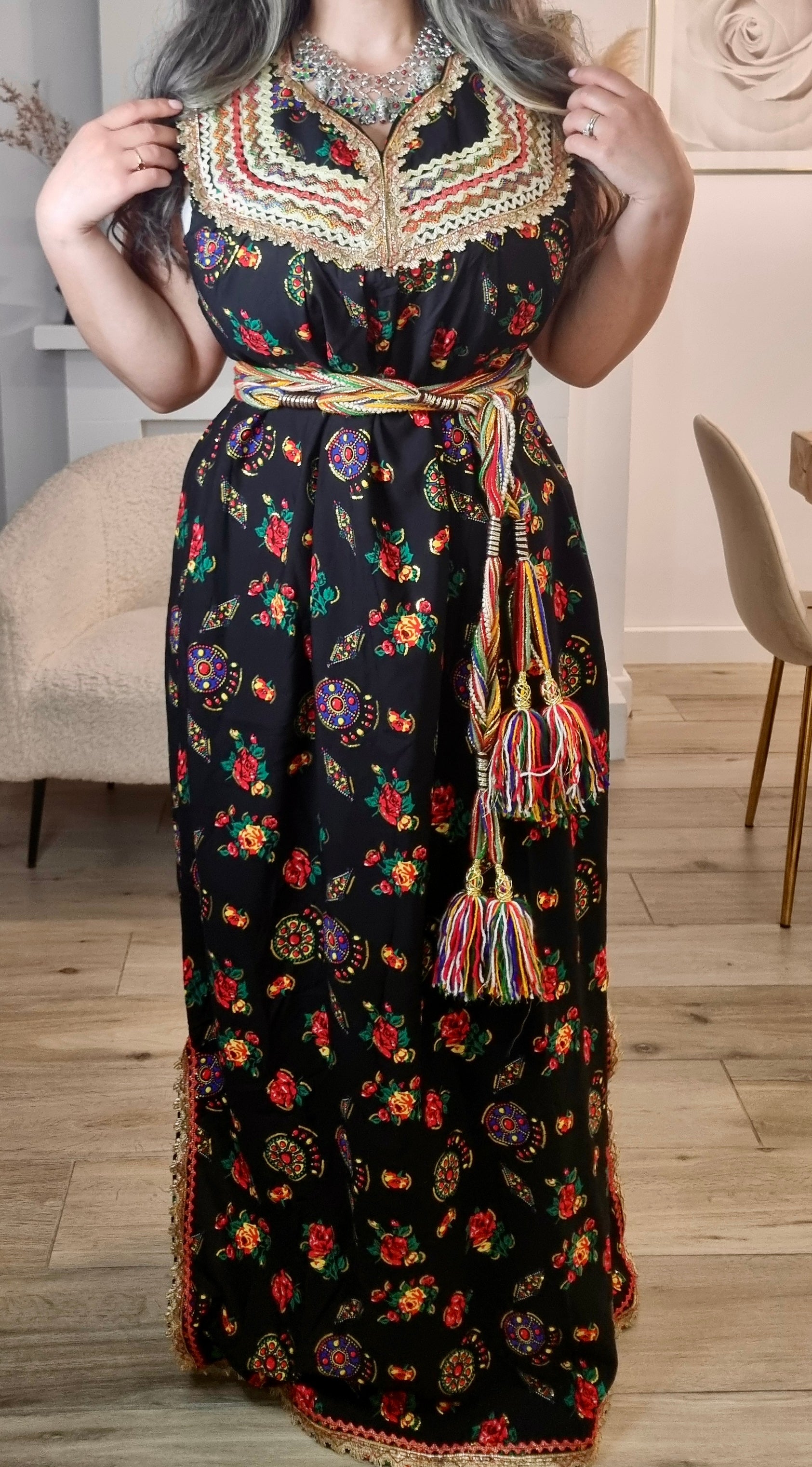 Robe kabyle noire 