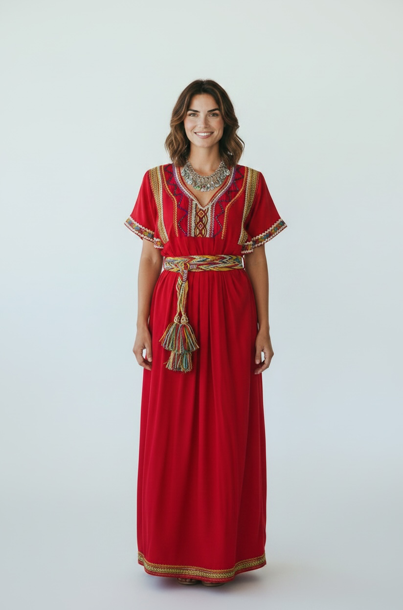 Robe kabyle été mantes courtes