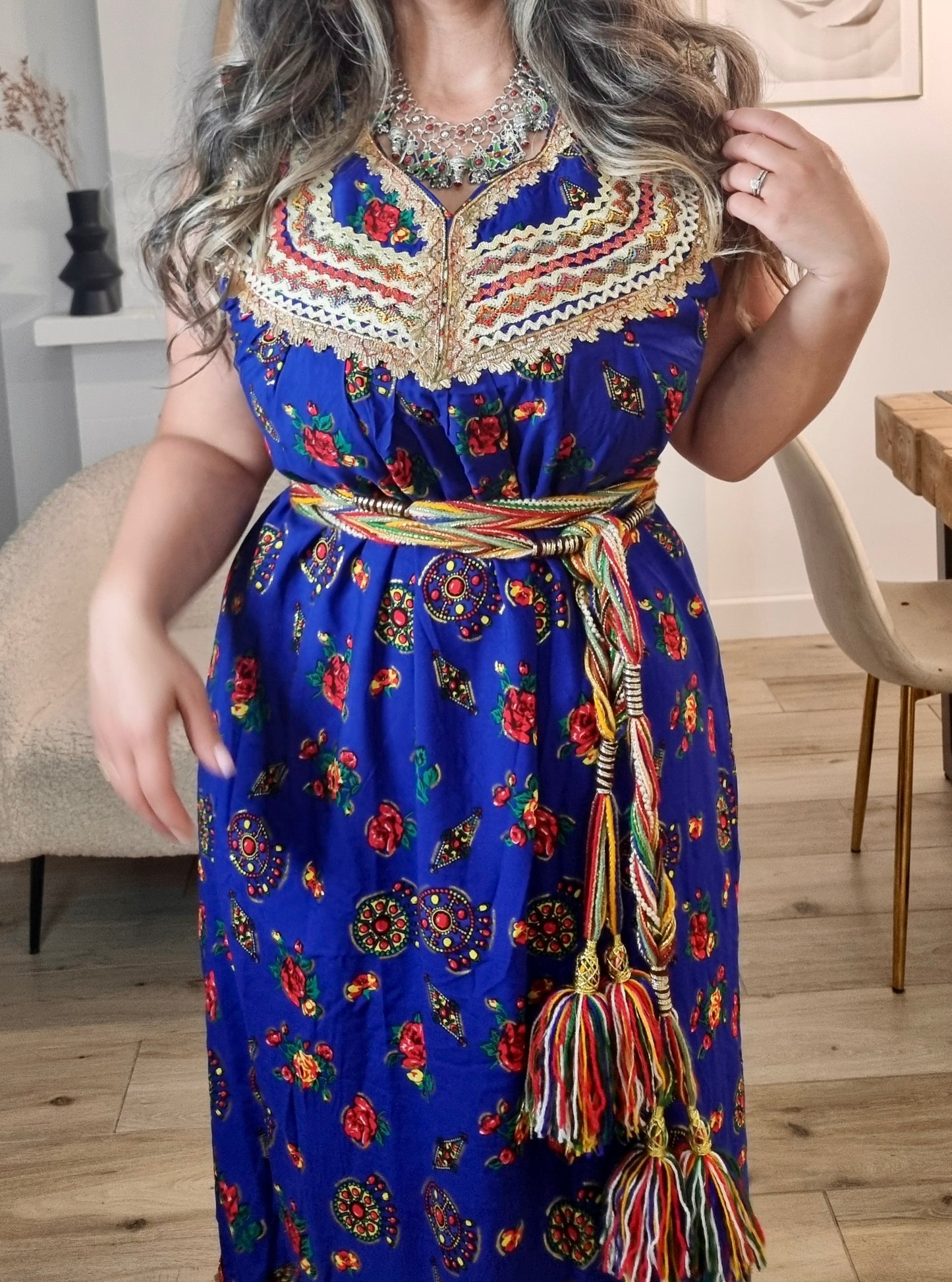 Robe kabyle bleu
