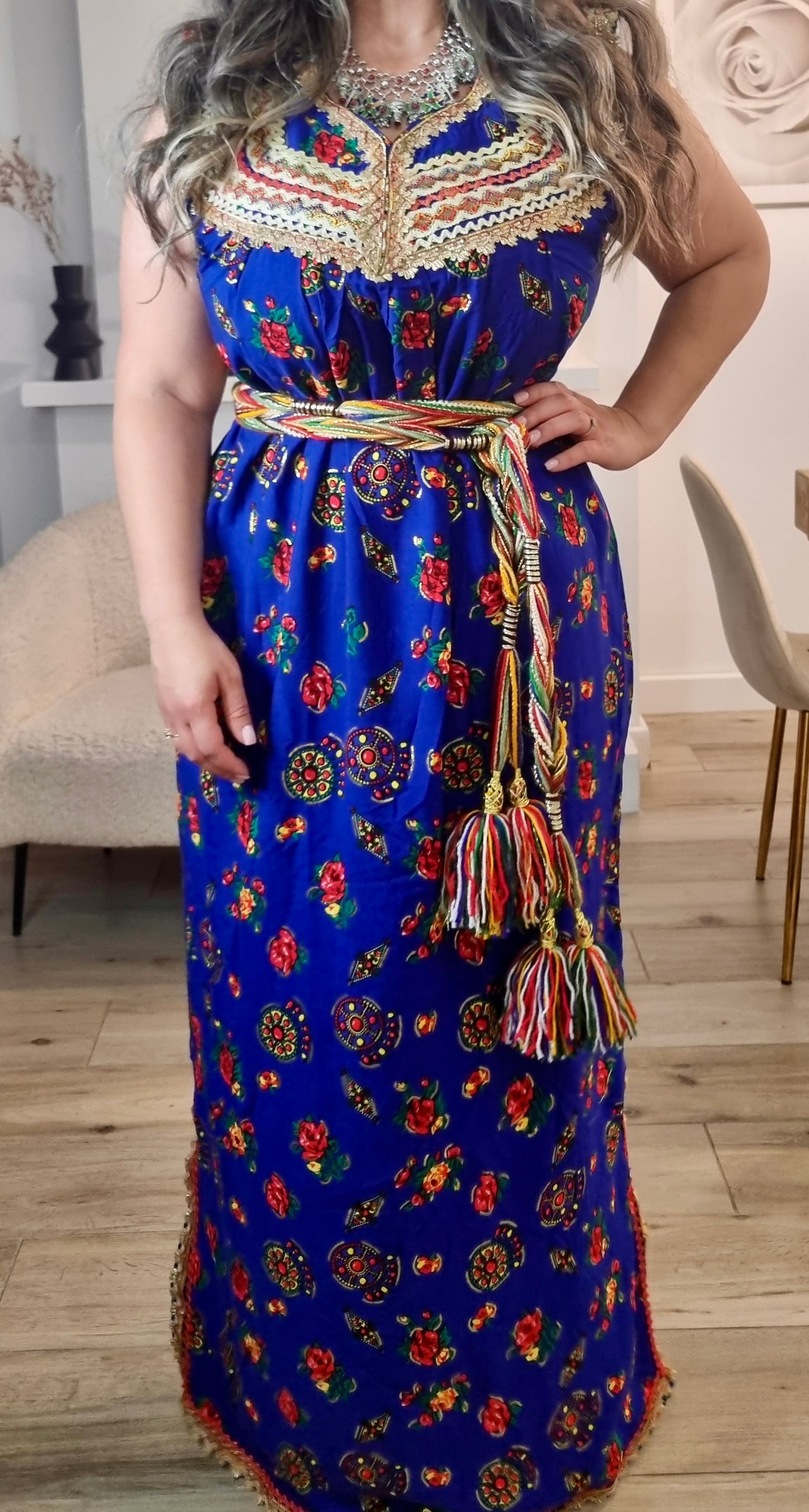 Robe kabyle bleu