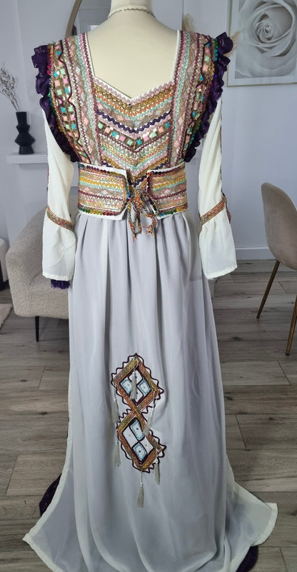 Robe kabyle chargée mariage 