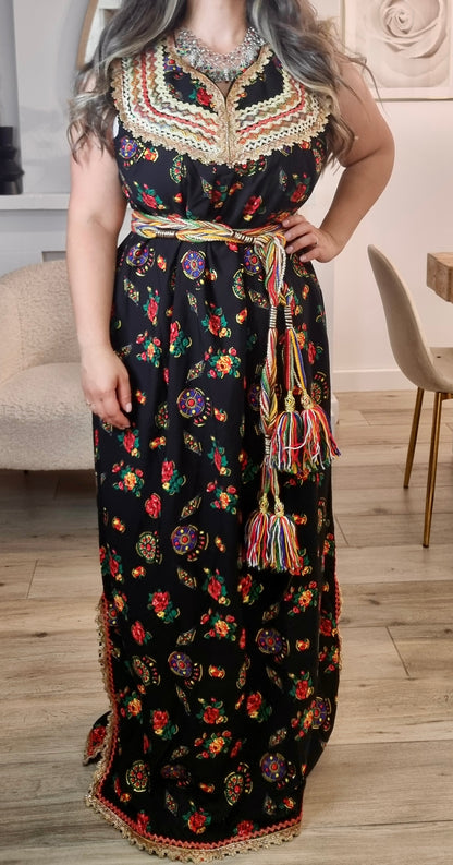 Robe kabyle manches courtes