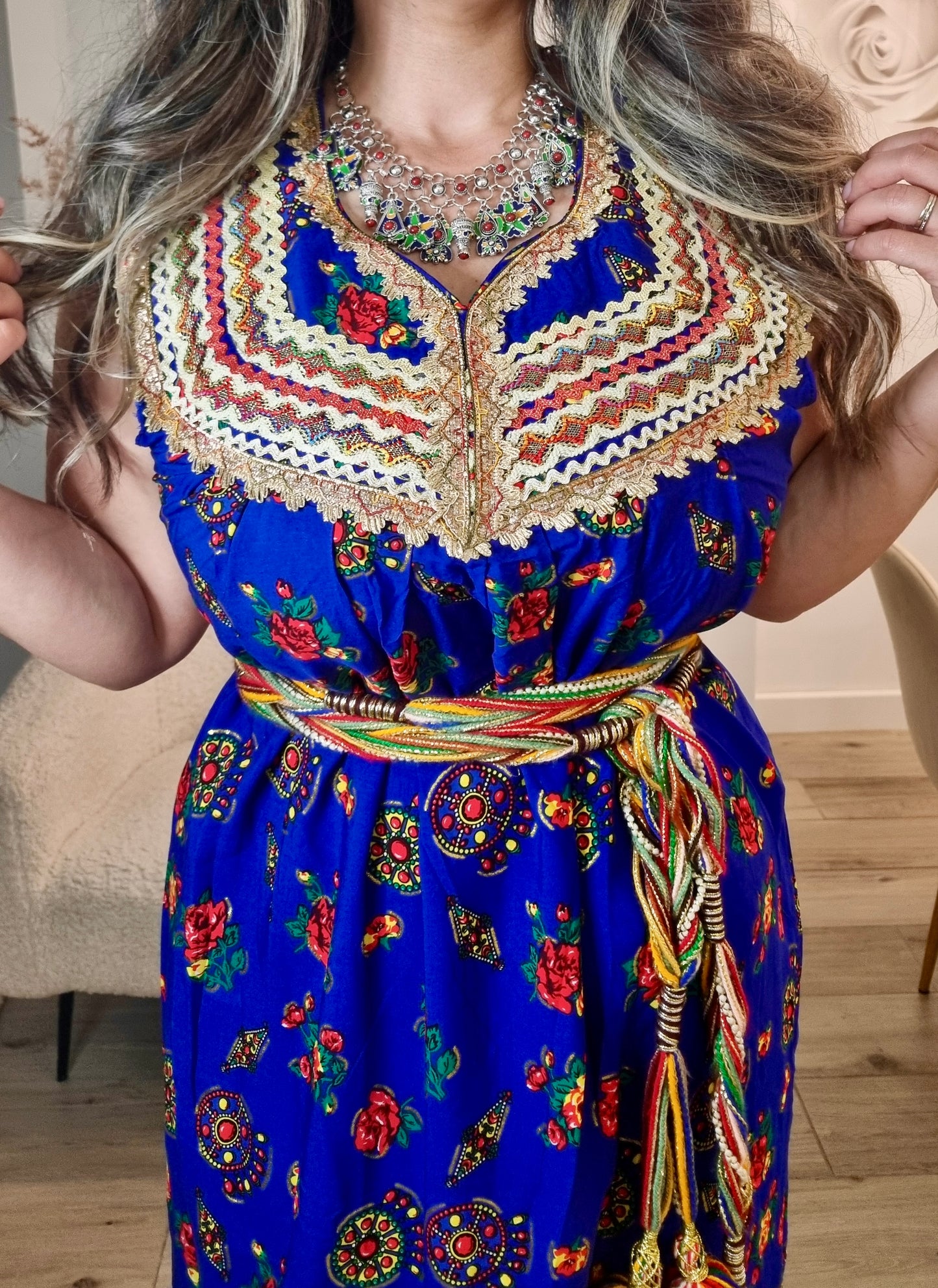 Robe kabyle bleu