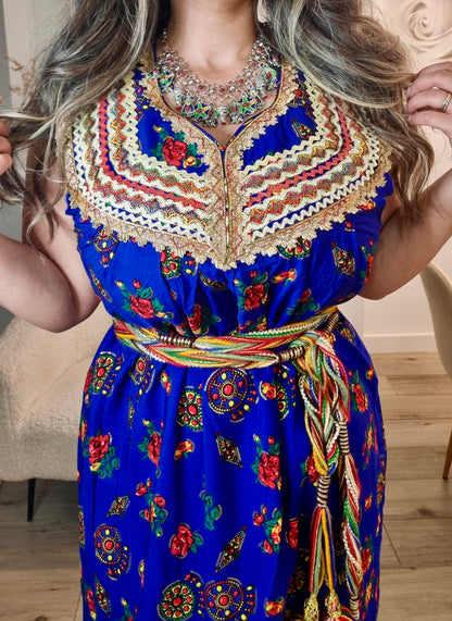 Robe kabyle bleu
