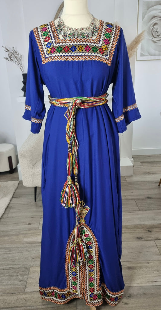 Robe kabyle bleu 