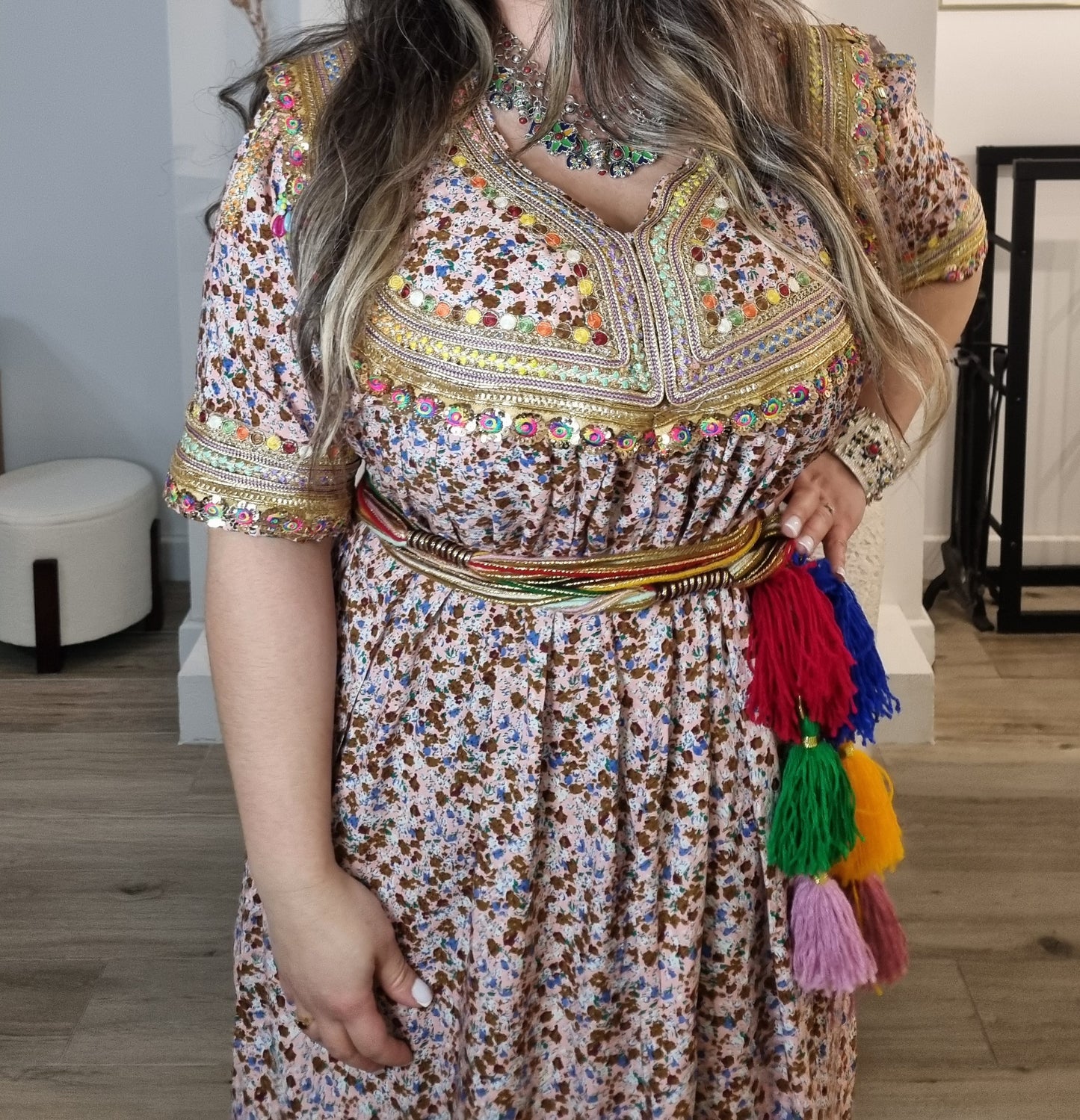 Robe kabyle "Lilia" Grande taille