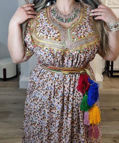 Robe kabyle "Lilia" Grande taille